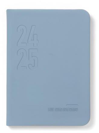 Agenda accademica Letts 2024-2025, 12 mesi, settimanale, Conscious A6 Wtv, multinlingue, Blu - 14,8 x 10,5 cm