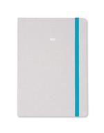 Agenda annuale 2025 Letts 12 Mesi, Raw A5 settimanale grigio - 21 x 14,8 cm