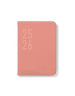 Agenda annuale 2025 Letts 12 Mesi, Conscious A6 giornaliera  pesca - 14,8 x 10,5 cm