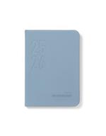 Agenda annuale 2025 Letts 12 Mesi, Conscious A6 giornaliera  azzurro - 14,8 x 10,5 cm