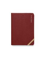 Agenda annuale 2025 Letts 12 Mesi, Serene A6 settimanale bordeaux - 14,8 x 10,5 cm