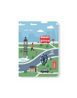 Agenda annuale 2025 Letts 12 Mesi, Wanderlust A6 settimanale London - 14,8 x 10,5 cm