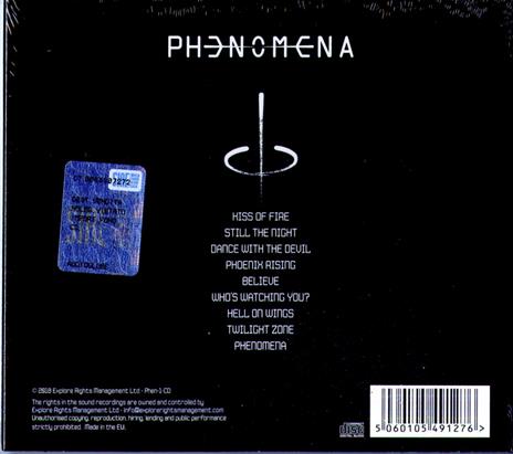 Phenomena - CD Audio di Phenomena - 2