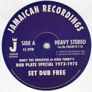 Vinile Set Dub Free-Dub Born Free Niney the Observer