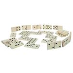 Domino In Legno Da Pavimento 15X7,5Cm • 28Pz