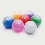 TickiT 92098 Sensory Rainbow Set di 7 palline sensoriali rimbalzanti con brillantini, nei colori rosso, argento, oro, verde, blu, rosa, viola