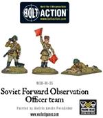 Soviet Army Forward Observer officers