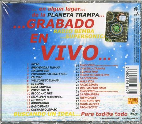 Radio Bemba Sound System - CD Audio di Manu Chao - 2