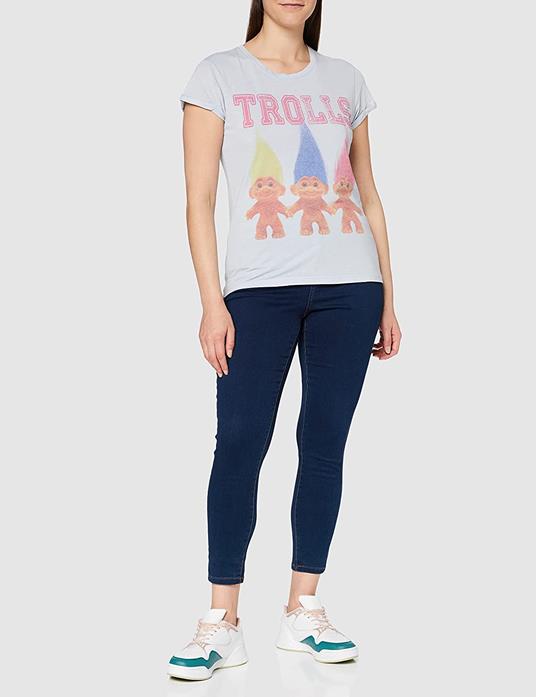 T-Shirt bambina Trolls. Varsity Troll - 2