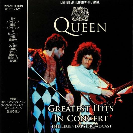 Greatest Hits In Concert Live In Tokyo (Japan Edt.Vinyl White) - Vinile LP di Queen