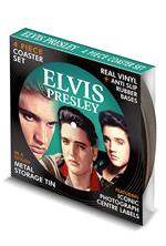 Elvis Presley: Vinyl Buddy - 4 Piece Coaster Set (Set Sottobicchieri)