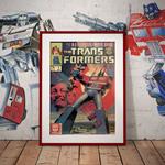 Transformers Art Print 40th Anniversary Limited Edition 42 x 30 cm