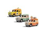 Wallace & Gromit Die Cast Model 1/43 Austin A35 Van Collection - Cheese Please!, Top Bun, Spick & Spanmobile Corgi