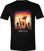 One Piece: Sunset Poster (T-Shirt Unisex Tg. S)