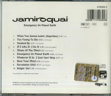 Emergency on Planet Earth - CD Audio di Jamiroquai - 2