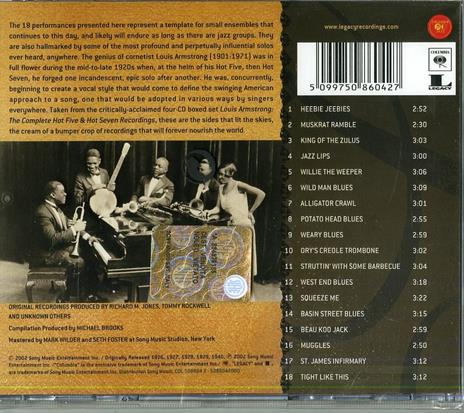 Best of Hot Five and Hot Seven - CD Audio di Louis Armstrong - 2