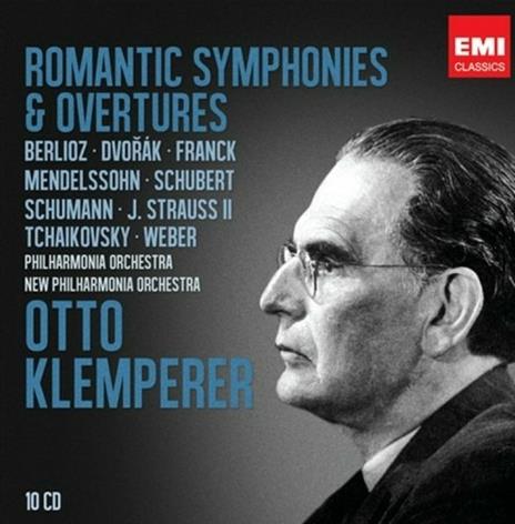 Romantic Symphonies - CD Audio di Otto Klemperer,Philharmonia Orchestra,New Philharmonia Orchestra