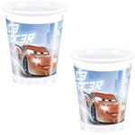 Cars. Ice. 8 Bicchieri Plastica 200 Ml