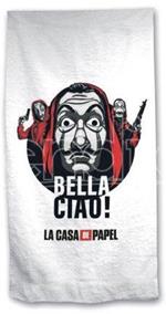 La Casa di Carta Telo Mare Asciugamano Microfibra Bella Ciao Money Heist