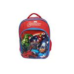 Zaino Scuola Teen 3D Marvel Avengers Full Rosso Zip Blu  5775023P