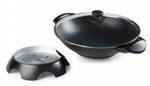 Domo DO8708W wok elettrico 5 L Nero 2200 W