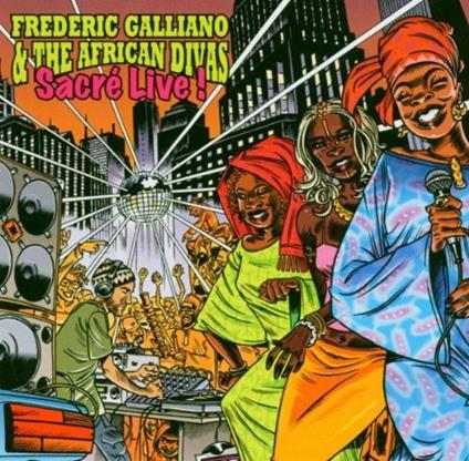 Sacré Live! - CD Audio di Frederic Galliano