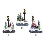 Scenario Natalizio  Snowman Con Luci Led • Assortimento Multicolor