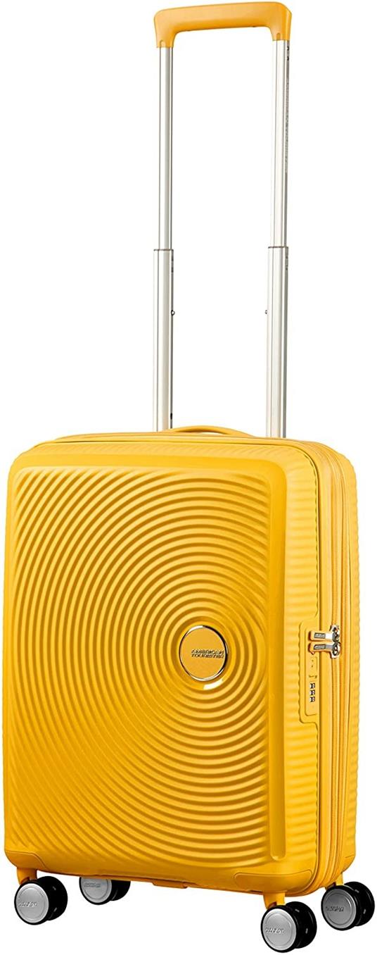 Trolley soundbox spinner 55/20 tsa exp 4 ruote golden yellow - 4