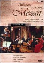 Wolfgang Amadeus Mozart. Piano Quartets in G minor K478, in Eb major K493 (DVD)