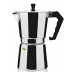 Cafettiera Italiana Haeger Moka Alluminio Capacità - 9 Tazze