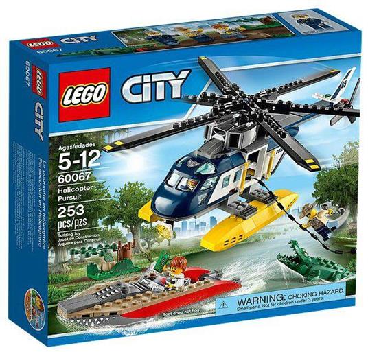 LEGO City (60067). Inseguimento sull'elicottero