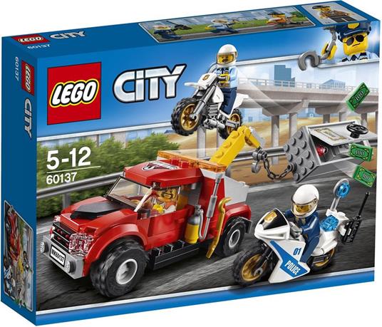 LEGO City Police (60137). Autogrù in panne - 5