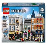 LEGO Creator 10255 Piazza dell’Assemblea, Modellino da Costruire di Edificio Modulare a 3 Piani, Set da Collezione per Adulti