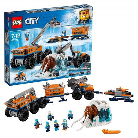 LEGO City Arctic Expedition (60195). Base mobile di esplorazione artica