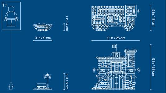 LEGO Creator Expert (10263). Caserma dei pompieri del villaggio invernale - 10