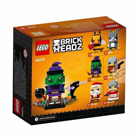 LEGO Brickheadz (40272). Halloween Witch - 4