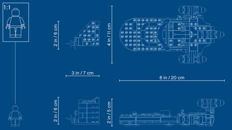 LEGO Star Wars (75271). Landspeeder di Luke Skywalker - 13