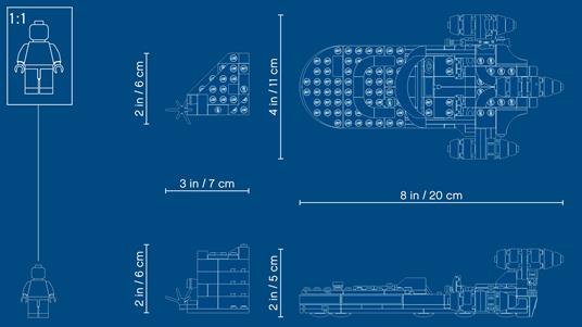 LEGO Star Wars (75271). Landspeeder di Luke Skywalker - 13