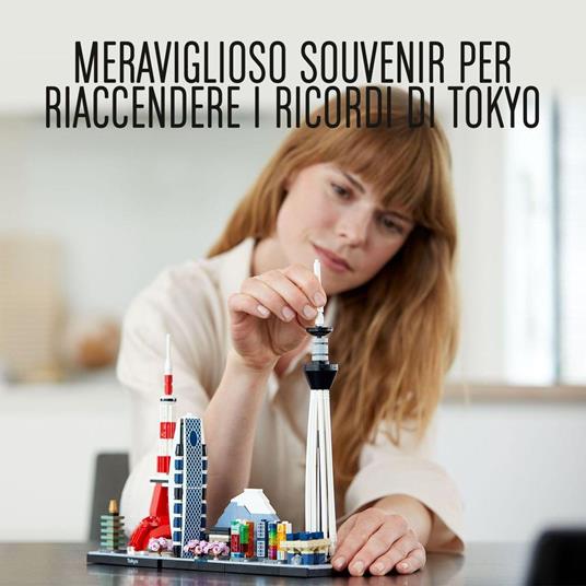 LEGO Architecture 21051 Tokyo, Collezione Skyline, Set di Edifici da  Collezione per Adulti - LEGO - Architecture - Edifici e architettura -  Giocattoli