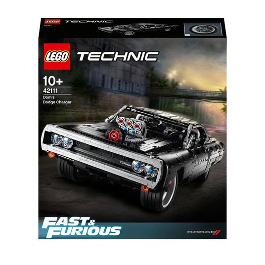 LEGO Technic 42111 Dom's Dodge Charger Macchina Giocattolo dal Film Fast  and Furious Modellino Auto da Corsa Idee Regalo - LEGO - Technic -  Automobili - Giocattoli | Feltrinelli