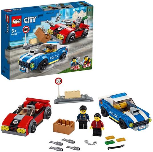 LEGO City Police (60242). Arresto su strada della polizia - LEGO - City  Police - Mestieri - Giocattoli | Feltrinelli