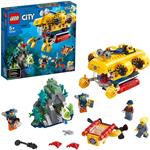 LEGO City Batiscafo Artico, Barca Giocattolo con Mini-Sottomarino