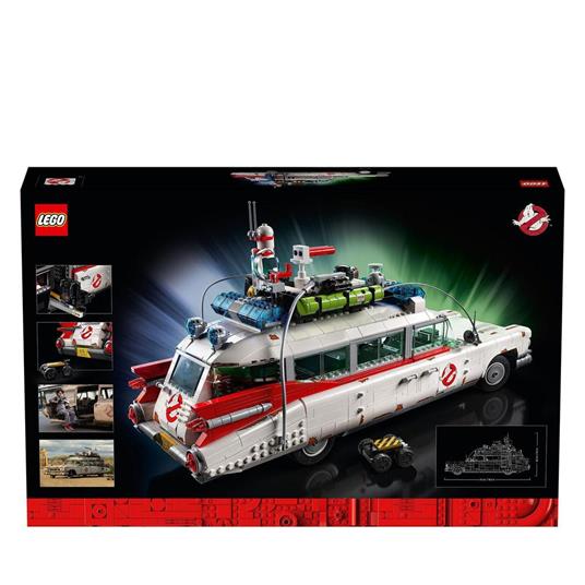 LEGO Icons 10274 ECTO-1 Ghostbusters, Macchina Grande da Collezione, Modellino da Costruire, Set da Esposizione per Adulti - 10