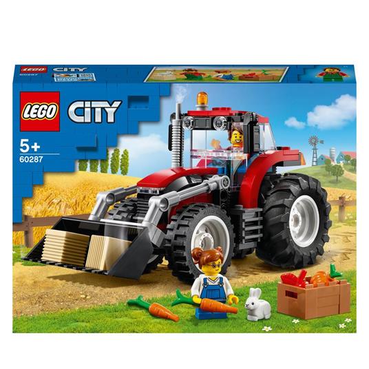 LEGO City 60287 Super Veicoli Trattore, Kit Fattoria con Coniglietto per  Bambini e Bambine dai 5 anni - LEGO - Friends - Mezzi pesanti - Giocattoli  | laFeltrinelli