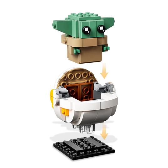 LEGO Star Wars Il Mandaloriano e il Bambino, Set di Costruzioni per  Bambini, 10 anni+, 75317 – Giochi e Prodotti per l'Età Evolutiva