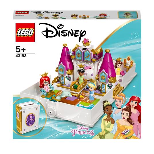 LEGO Disney Princess 43193 L'Avventura Fiabesca di Ariel, Belle, Cenerentola  e Tiana, Castello Giocattolo con 4 Mini Bambole - LEGO - Disney Princess -  Cartoons - Giocattoli | laFeltrinelli