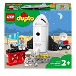 LEGO DUPLO 10944 Missione dello Space Shuttle, Razzo Spaziale Giocattolo e Astronauti, Giochi per Bambini, Idee Regalo