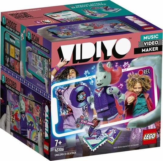 LEGO VIDIYO (43106). Unicorn DJ BeatBox - 2