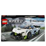 LEGO Speed Champions 76900 Koenigsegg Jesko, Auto Sportiva con Minifigure del Pilota, Macchina Giocattolo per Bambini