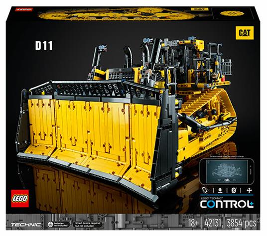 LEGO Technic (42131). Bulldozer Cat D11T - LEGO - Technic - Mezzi pesanti -  Giocattoli | Feltrinelli